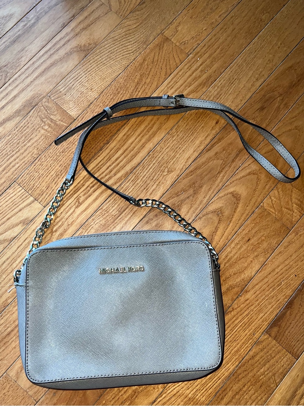 Michael Kors Women's Taupe Crossbody Bag